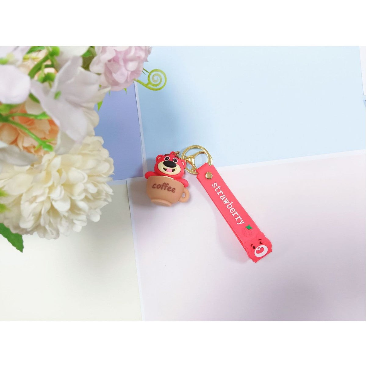 Unisex Sleutelhanger Met Berenmotief Speels Design 5