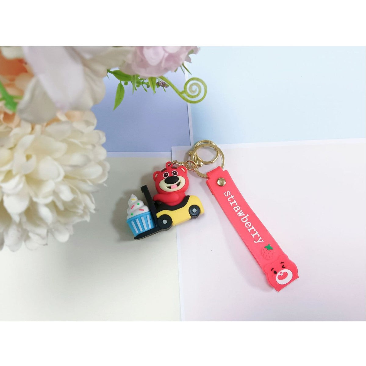 Unisex Sleutelhanger Met Berenmotief Speels Design 6
