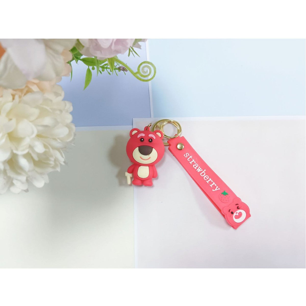 Unisex Sleutelhanger Met Berenmotief Speels Design 8