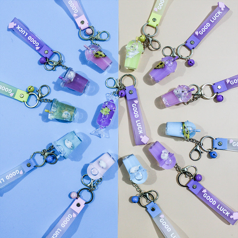 Unisex Sleutelhanger Met Decoratief Cocktailontwerp 1