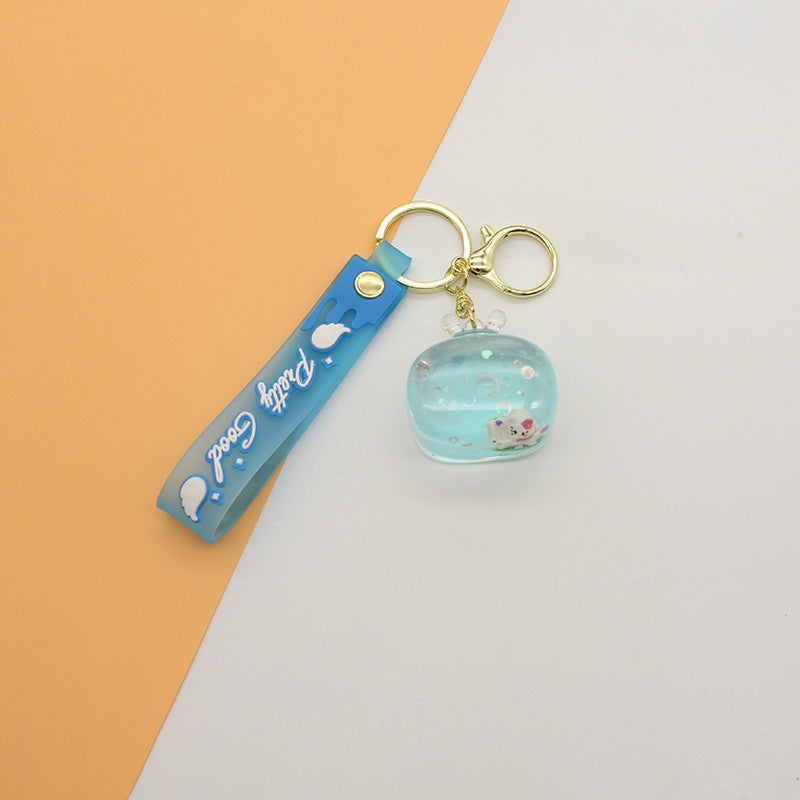 Unisex Sleutelhanger Met Gedetailleerd Watermotief 0