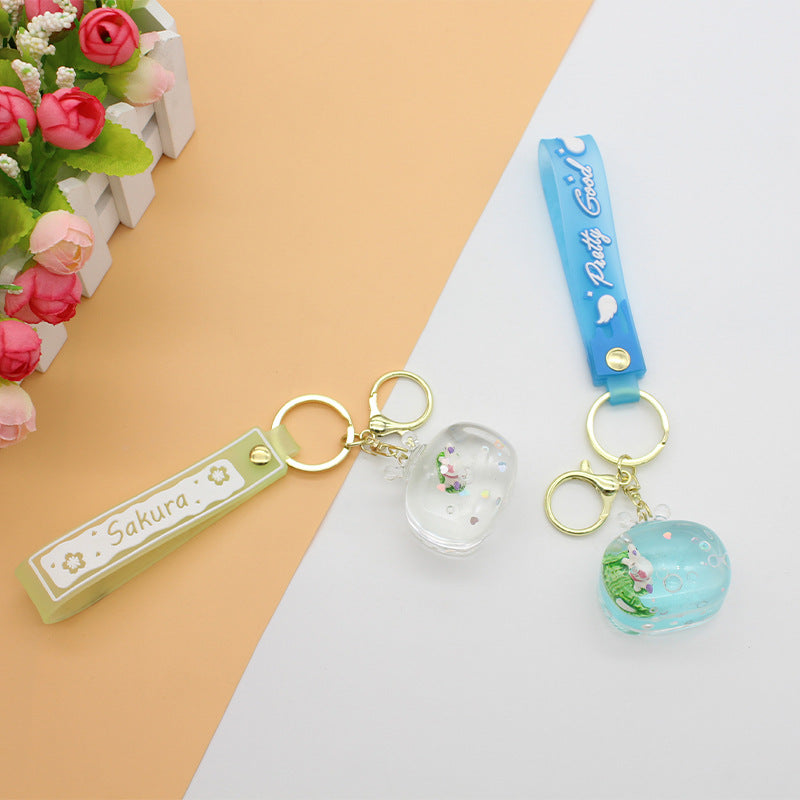 Unisex Sleutelhanger Met Gedetailleerd Watermotief 2