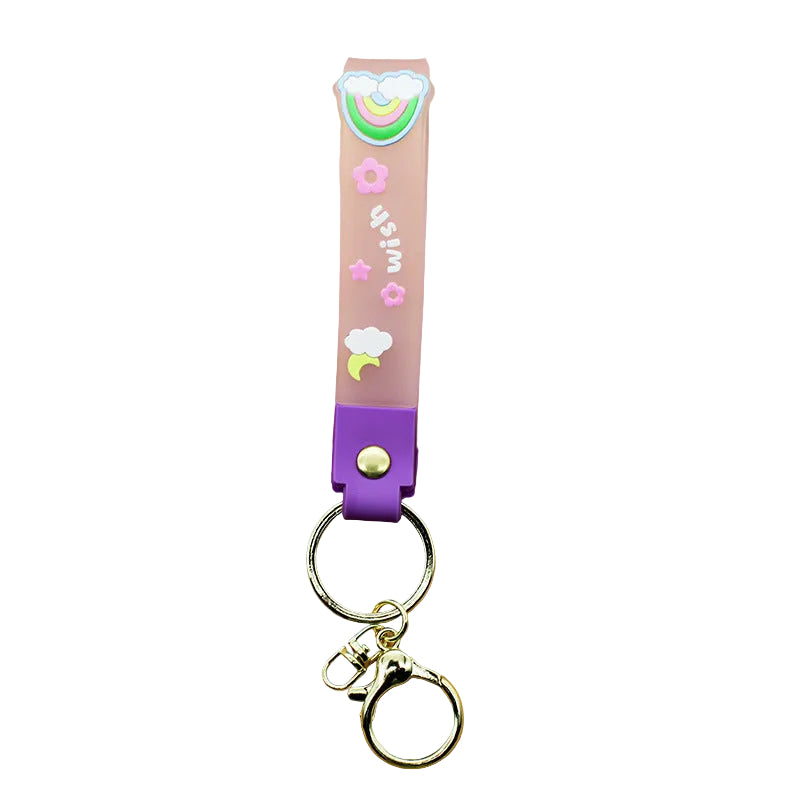 Unisex Sleutelhanger Met Karabijnhaak Modern Design 0