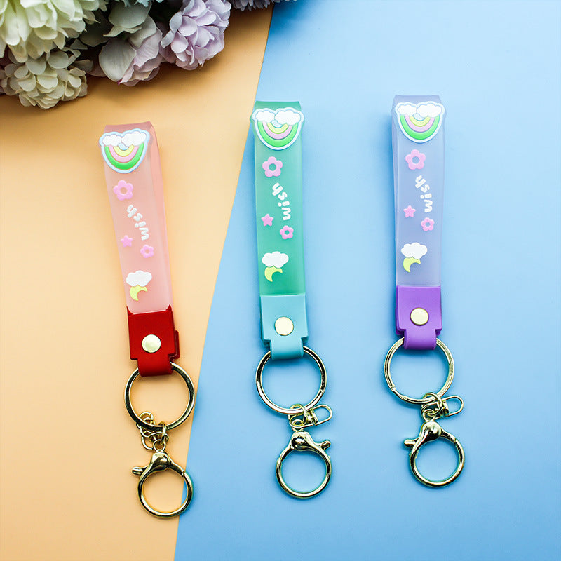 Unisex Sleutelhanger Met Karabijnhaak Modern Design 4
