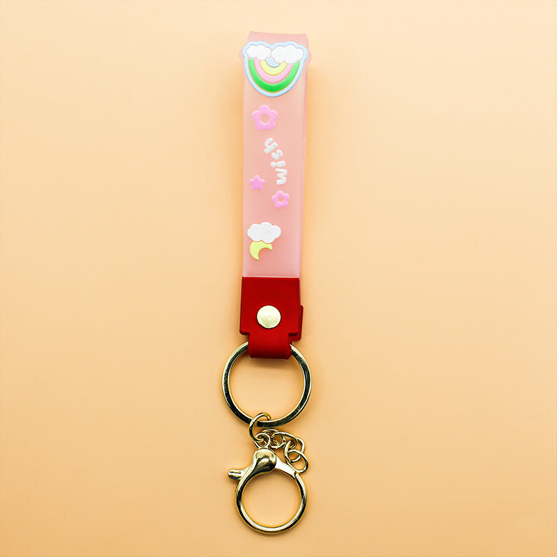 Unisex Sleutelhanger Met Karabijnhaak Modern Design 7