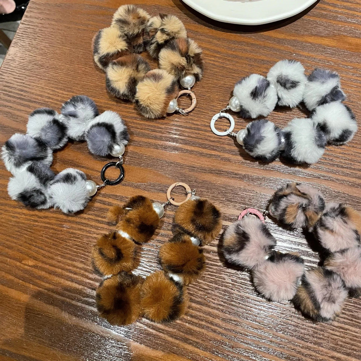 Unisex Sleutelhanger Pluche Dierenontwerp Speels Accessoire 1