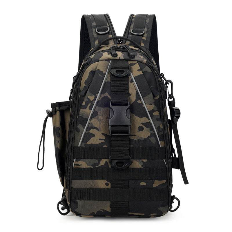 Unisex Sling Rugzak Met Meerdere Compartimenten Functioneel Design 3