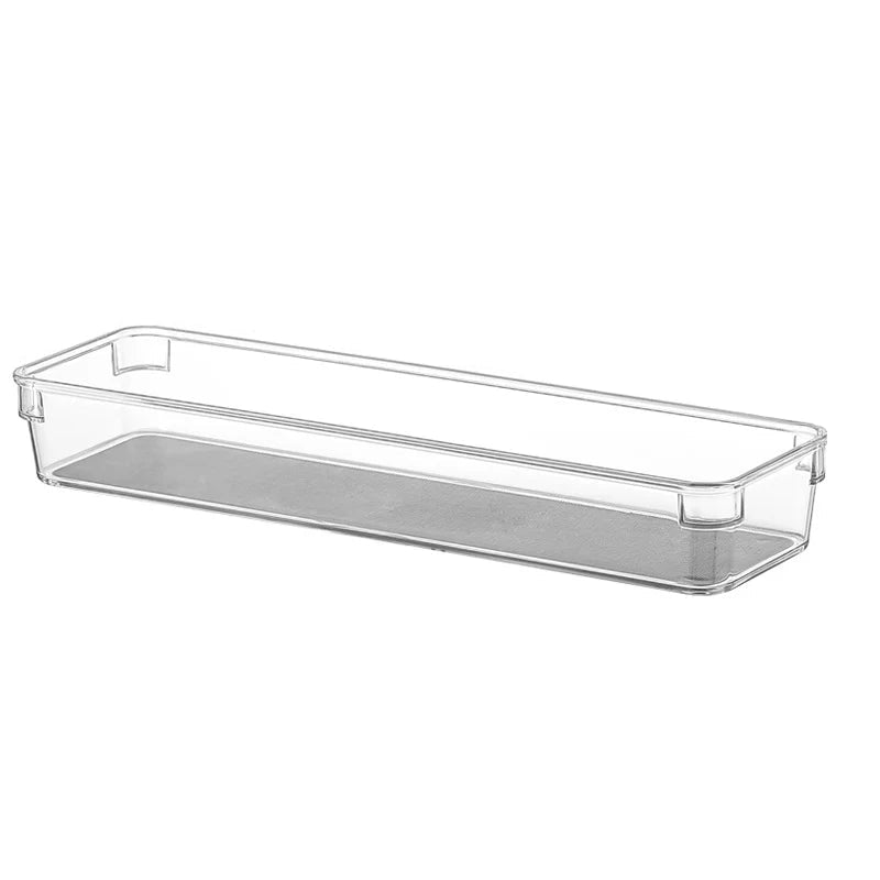 Unisex Smalle Opbergbak Acryl Transparant 0