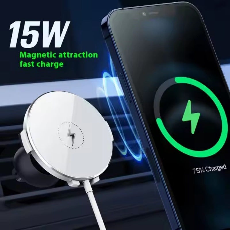 Unisex Smartphone Oplader Magnetisch Draadloos voor Auto 1