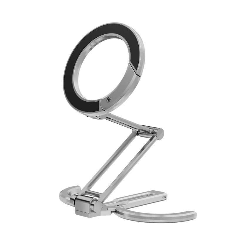 Unisex Smartphonestandaard Opvouwbaar Met Verstelbaar Ringlicht 0