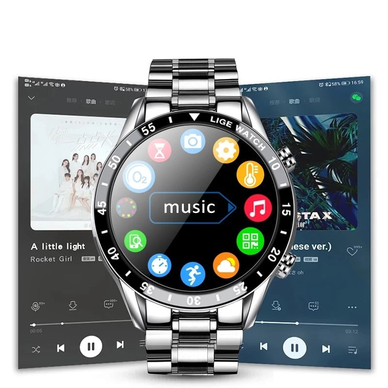 Unisex Smartwatch Met 4G Connectiviteit En Strak Ontwerp 1
