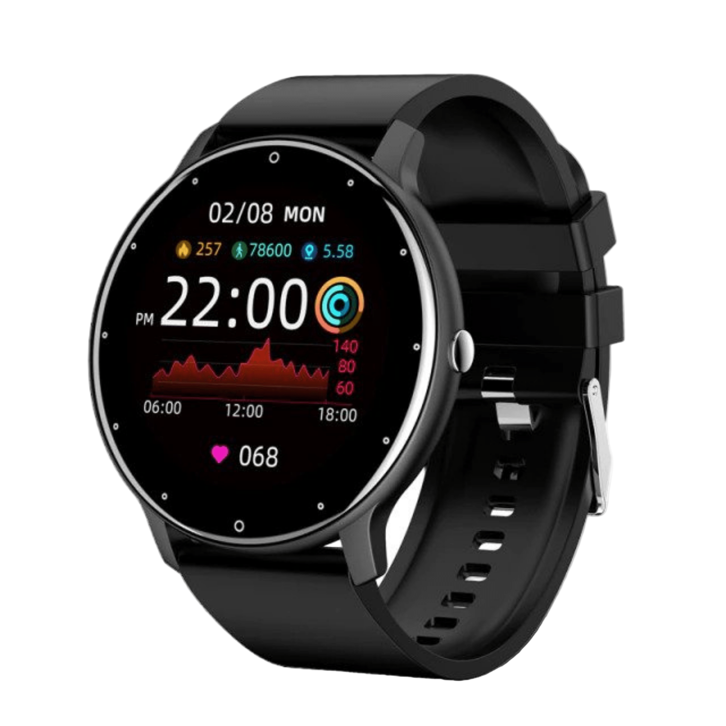 Unisex Smartwatch Met Volledig Touchscreen 0