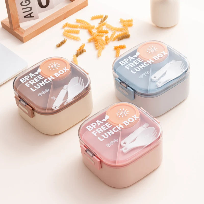 Unisex Snackbewaarcontainer Multifunctioneel Met Speels Thema 5