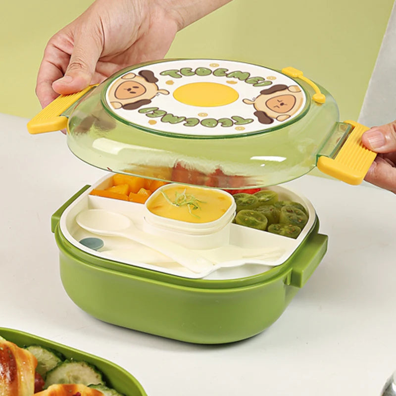 Unisex Snackdoos Met Meerdere Compartimenten Thema 2