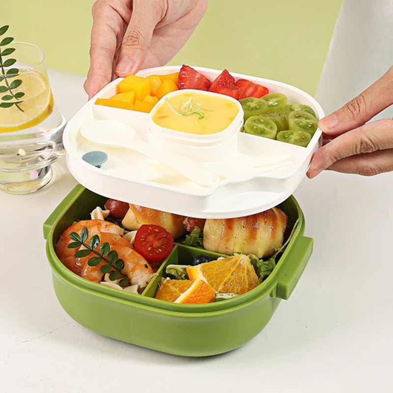 Unisex Snackdoos Met Meerdere Compartimenten Thema 3