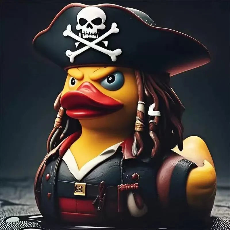 Unisex Speels Piraten Eend Figuur 1