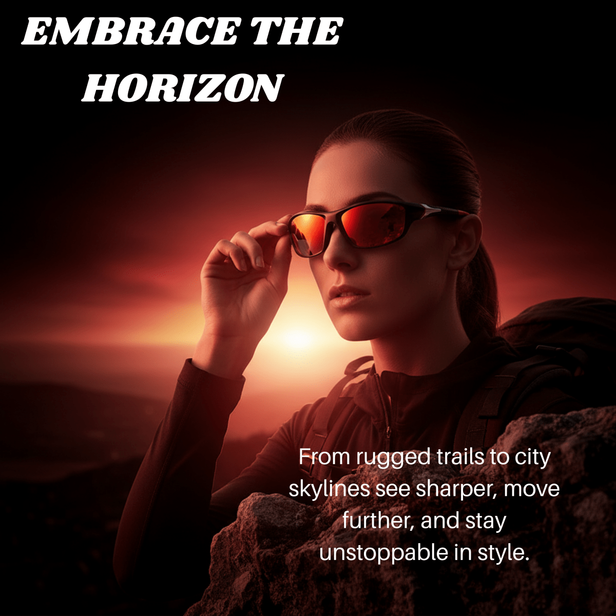 Unisex Sport Zonnebril Gepolariseerd met Volledig Frame en UV400 Bescherming 3