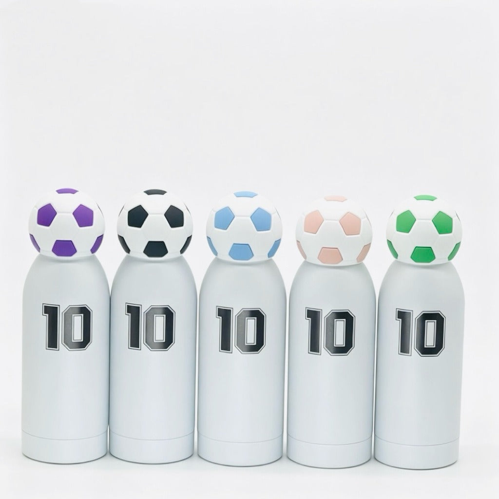 Unisex Sportieve Waterfles Voetbalthema 1