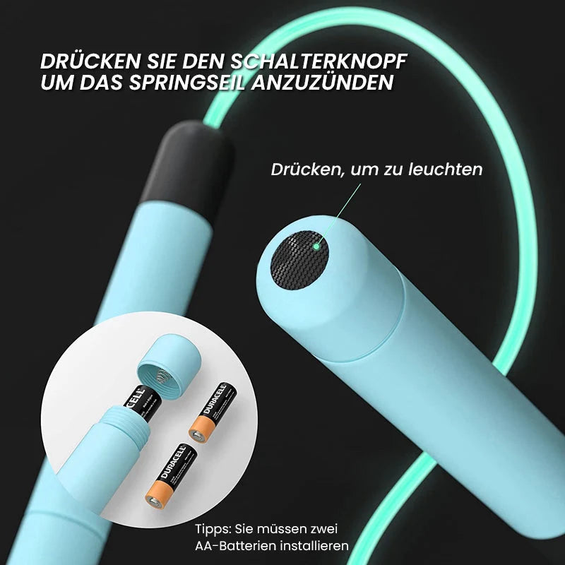 Unisex Springtouw LED Verstelbaar Met Ergonomische Handvatten 2