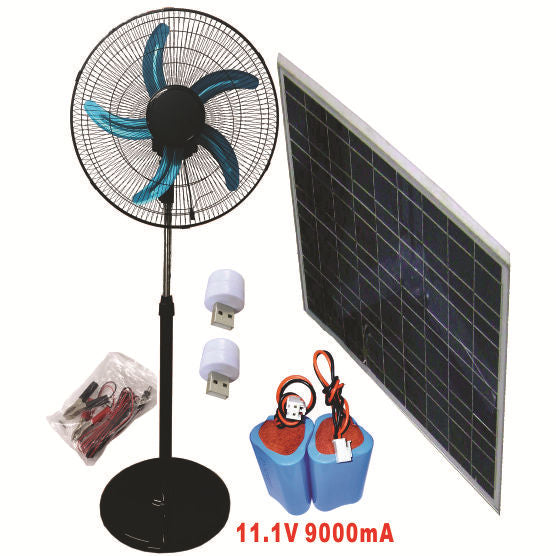 Unisex Staande Ventilator Zonne-energie Functioneel Design 0