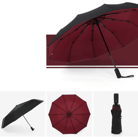 Unisex Stormparaplu Windbestendig Compact 10