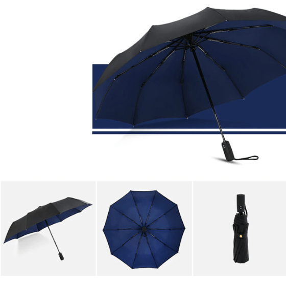 Unisex Stormparaplu Windbestendig Compact 12