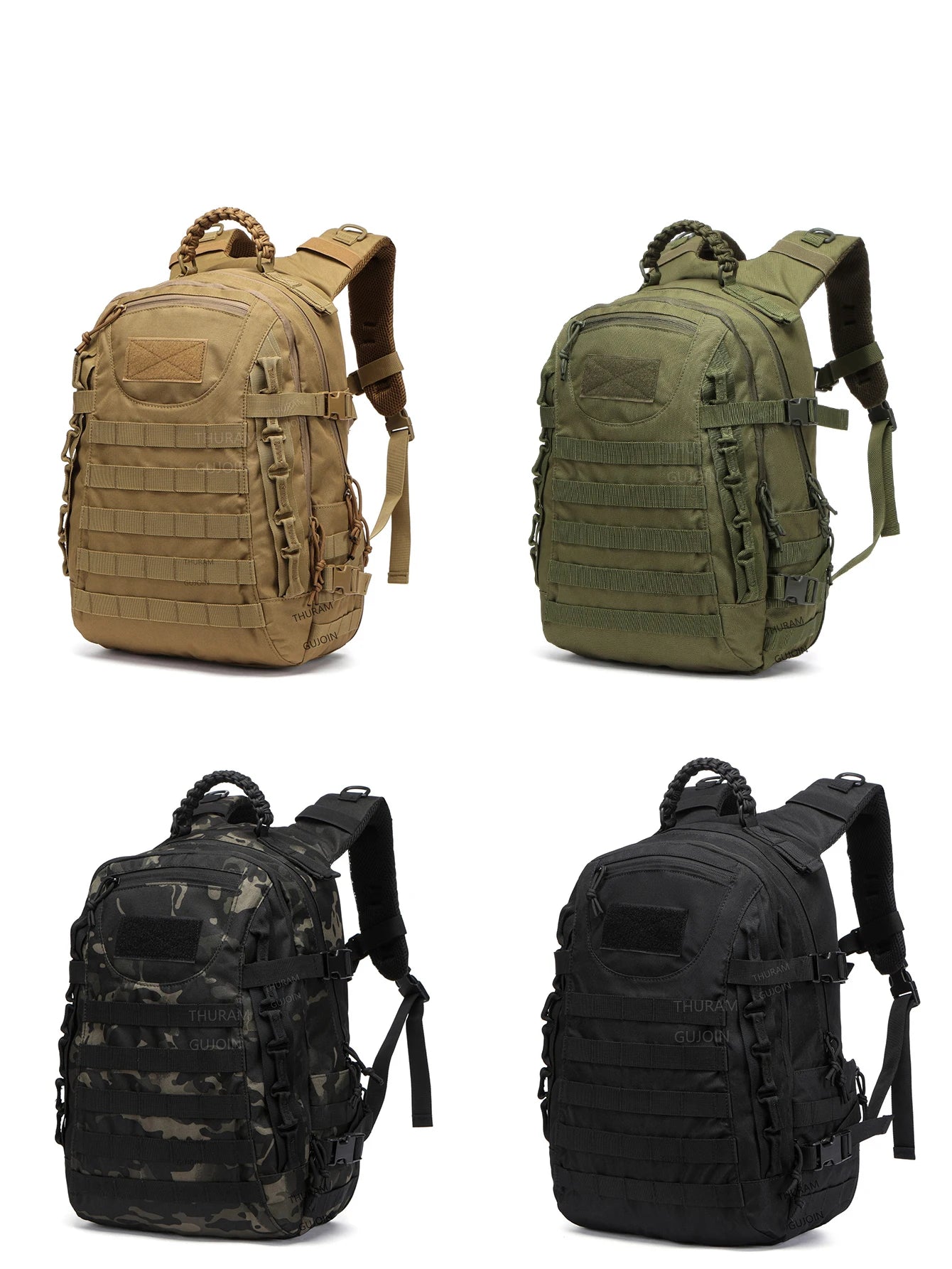 Unisex Tactische Rugzak Met MOLLE-systeem 2