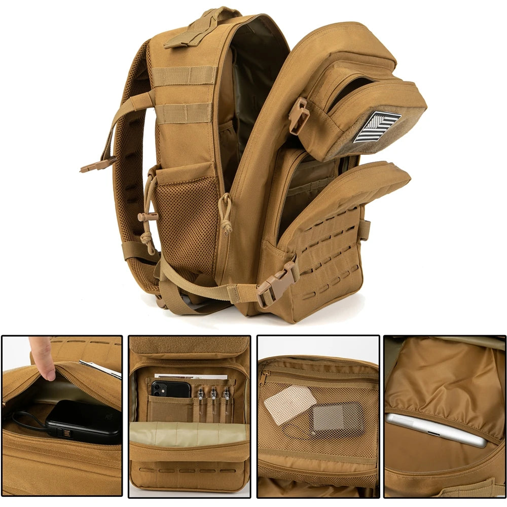 Unisex Tactische Rugzak voor Outdoor Activiteiten 4