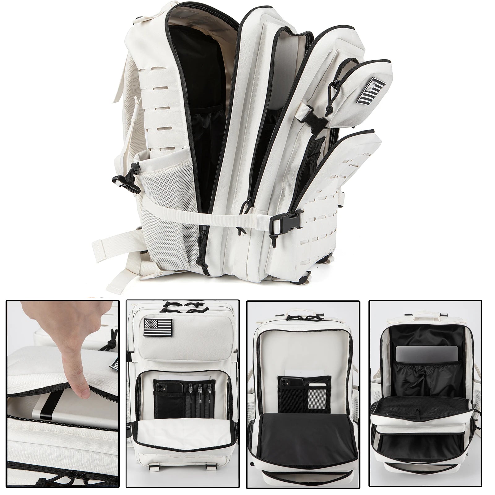 Unisex Tactische Rugzak voor Outdoor Activiteiten 5