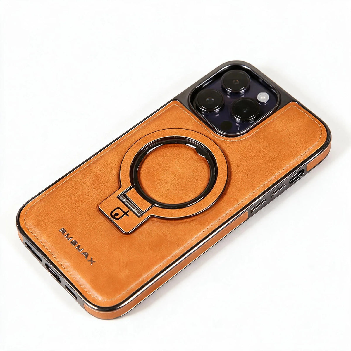 Unisex Telefoonhoesje Met Opvouwbare Ringhouder En Standaardfunctie 0