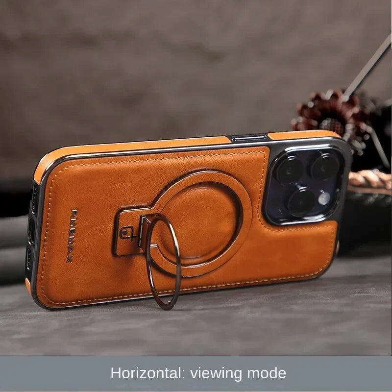 Unisex Telefoonhoesje Met Opvouwbare Ringhouder En Standaardfunctie 1