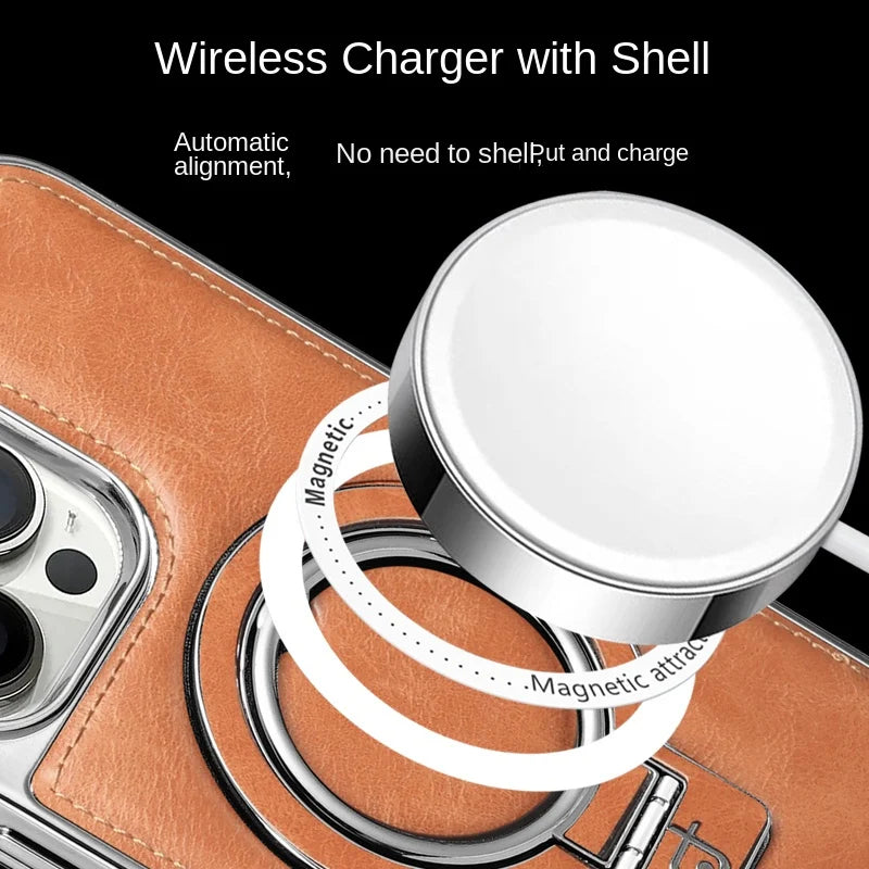Unisex Telefoonhoesje Met Opvouwbare Ringhouder En Standaardfunctie 5