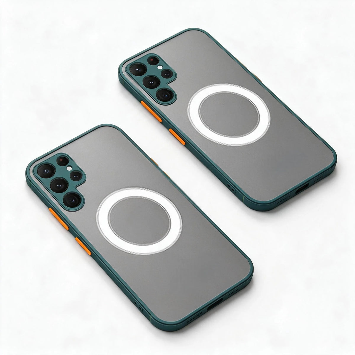 Unisex Telefoonhoesje Schokbestendig voor Samsung Galaxy met MagSafe Compatibiliteit 6