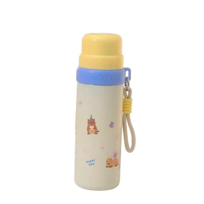Unisex Thermosfles 1 Liter Dierendesign Met Handgreep 0