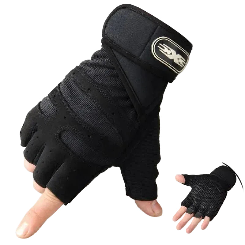 Unisex Trainingshandschoenen met Polssteun voor Krachttraining 0