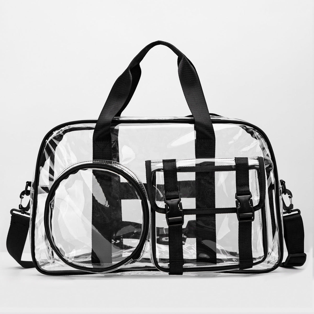 Unisex Transparante Duffle Bag Functioneel Design 0