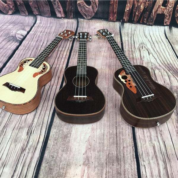 Unisex Ukelele 23-inch Regenboogstijl 5