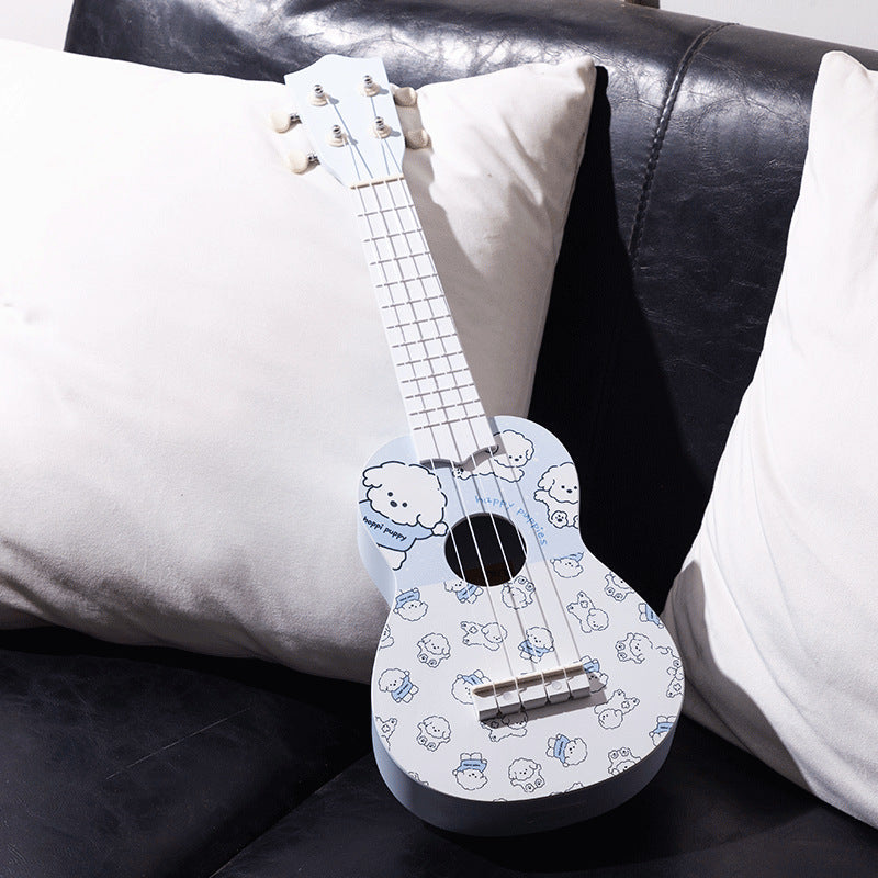 Unisex Ukelele met Cartoonthema Speels Design 2