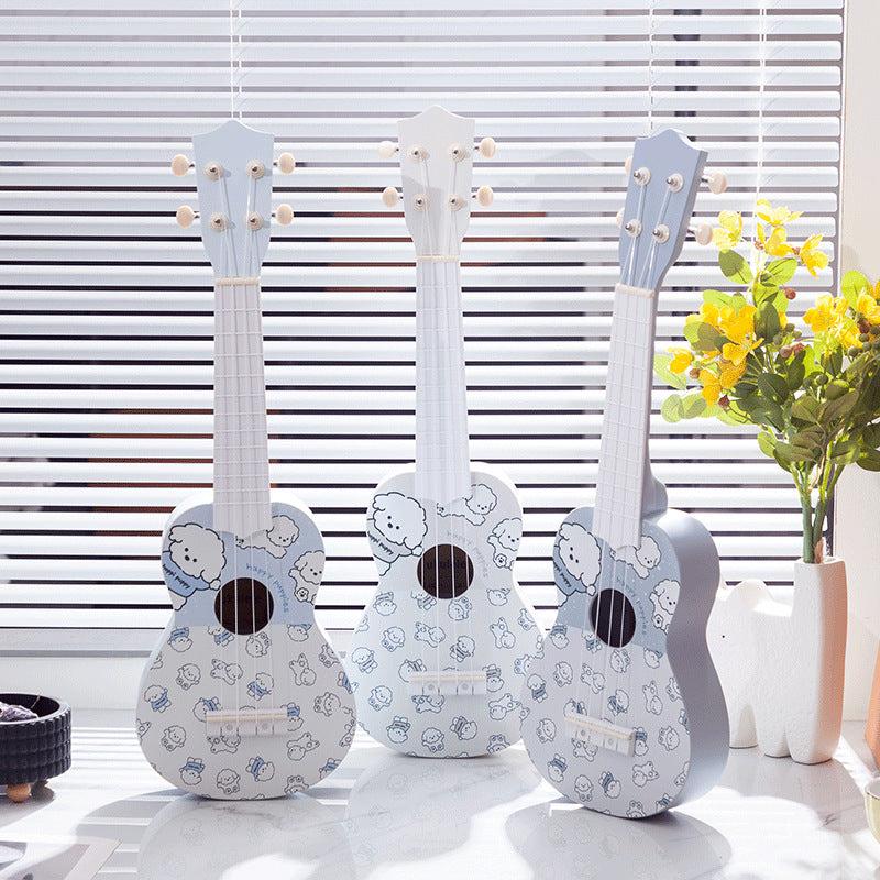 Unisex Ukelele met Cartoonthema Speels Design 3