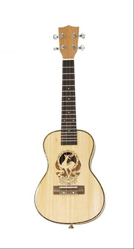 Unisex Ukulele Compact Design Met Stijlvol Uiterlijk 3