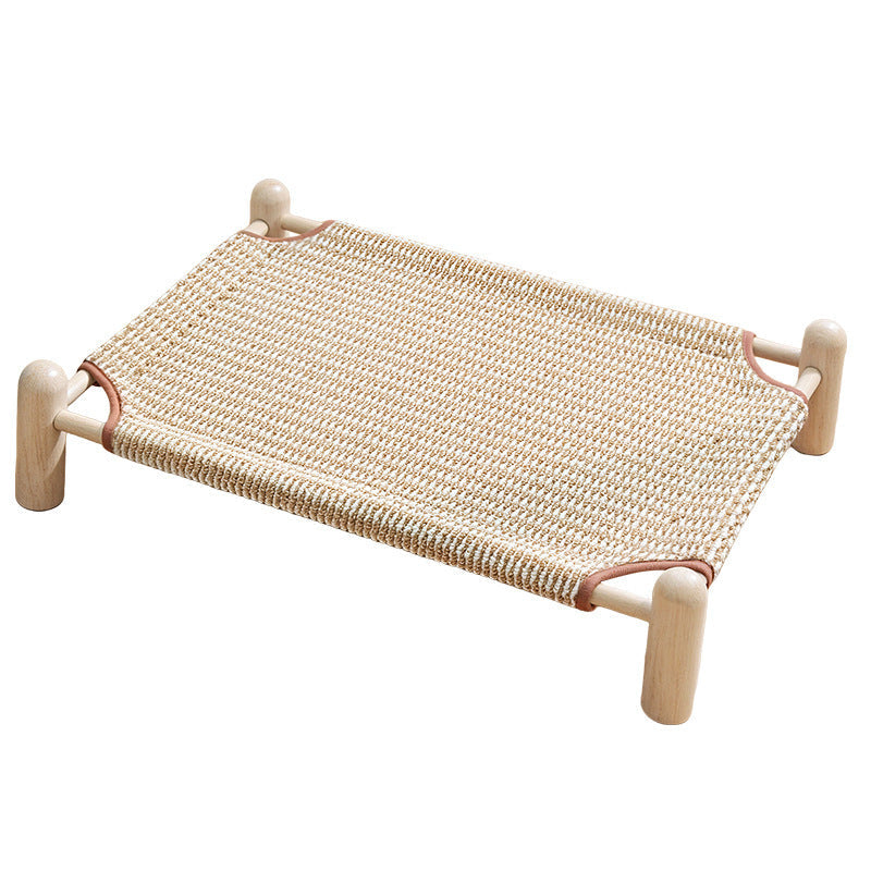 Unisex Verhoogd Huisdierbed Houten Frame Ademend Ontwerp 3