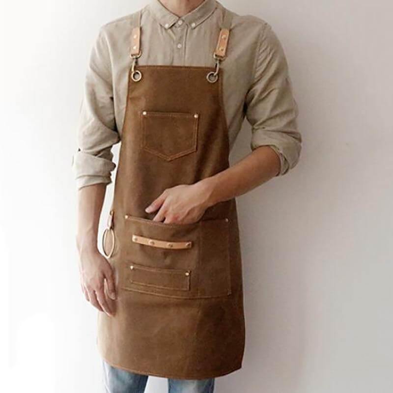 Unisex Vintage Chef-kok Schort 0