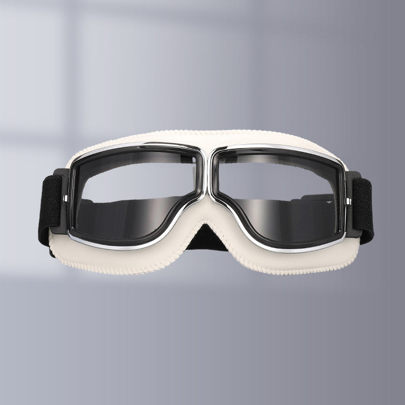 Unisex Vintage Motorbril Retro Pilotenstijl 11