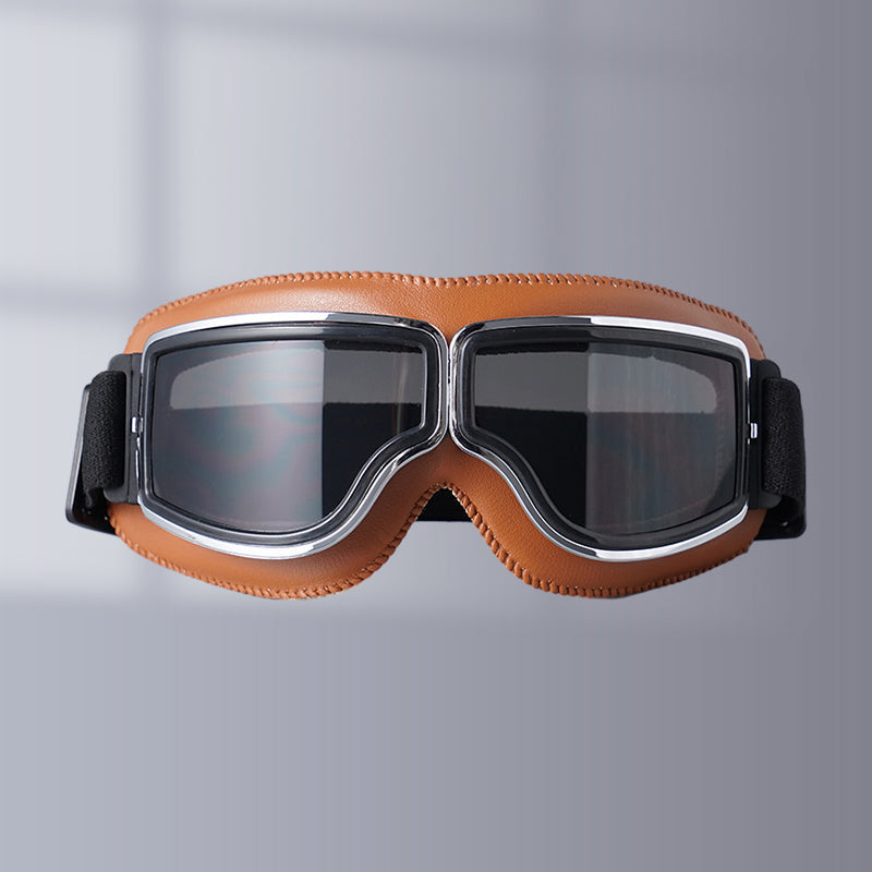 Unisex Vintage Motorbril Retro Pilotenstijl 9
