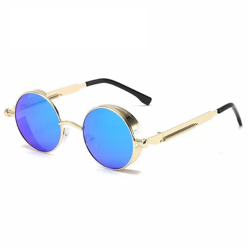 Unisex Vintage Ronde Zonnebril Retro Stijl 4