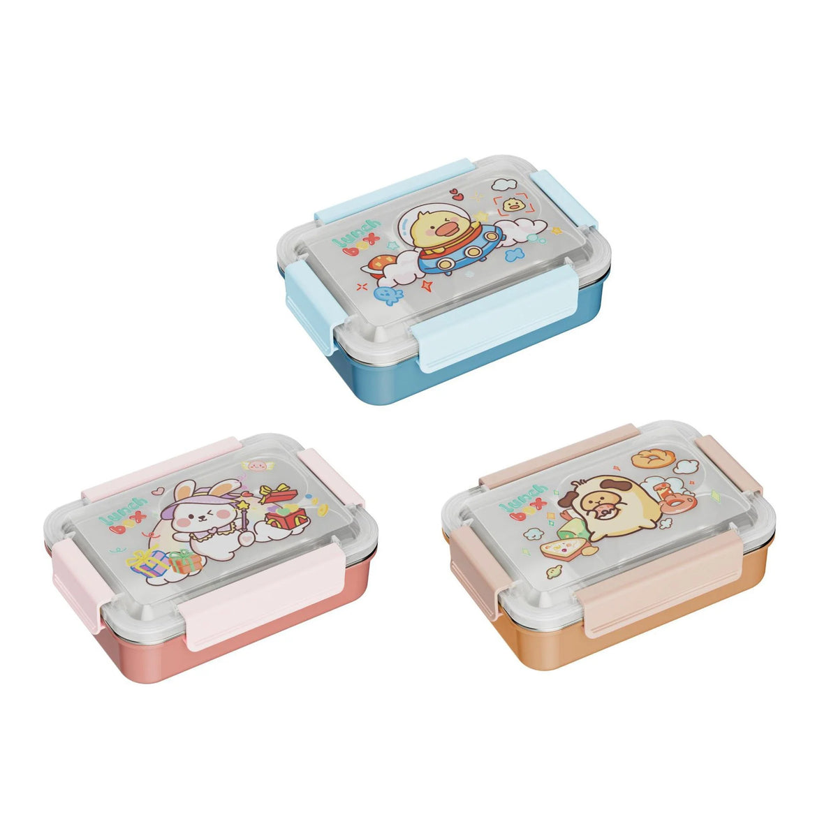 Unisex Voedselbewaarcontainer Cartoonstijl 0