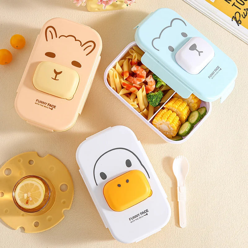 Unisex Voedselbewaarcontainer Cartoonstijl Compact en Praktisch 1