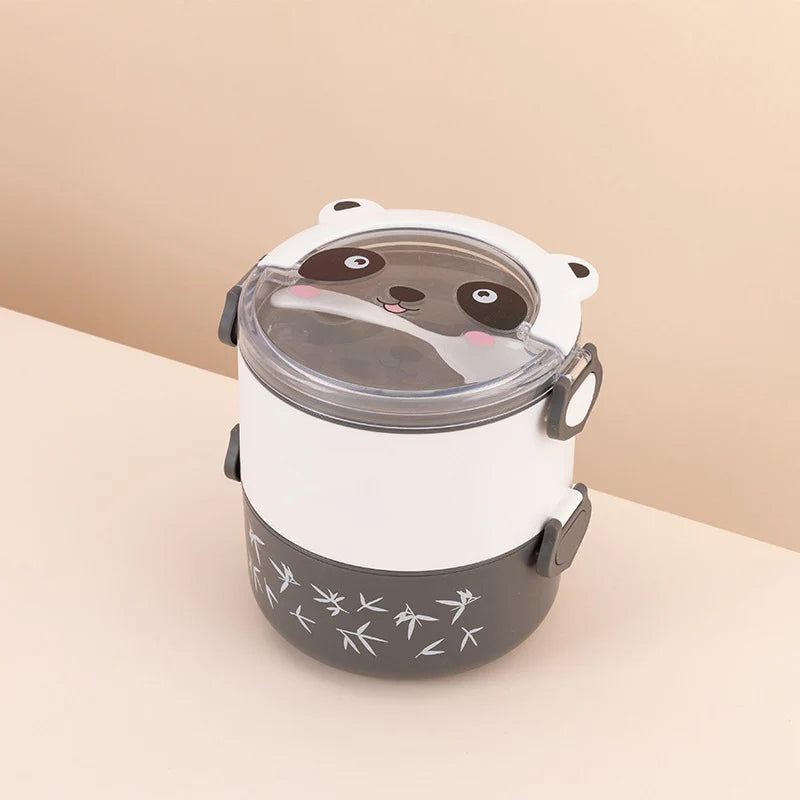 Unisex Voedselbewaarcontainer Panda Thema Compact 7