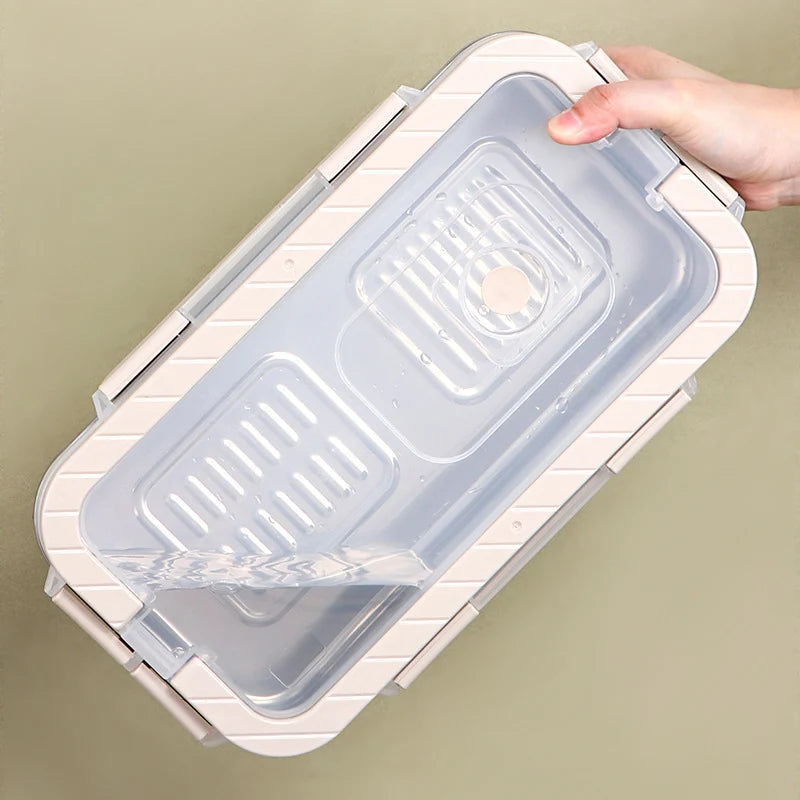 Unisex Voedselbewaarcontainer Ronde Luchtdicht 2,5 Liter 3