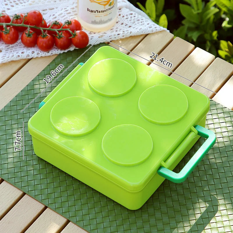 Unisex Voedselbewaarcontainer Speels Stapelbaar Ontwerp 10